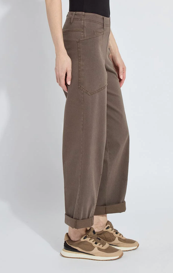 Penelope Curved Cuffed Denim