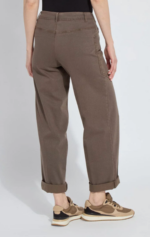 Penelope Curved Cuffed Denim