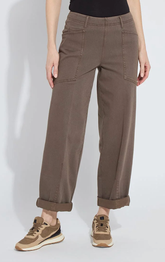 Penelope Curved Cuffed Denim