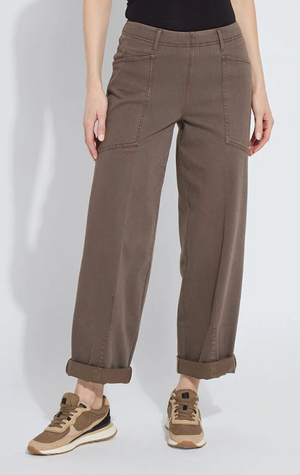 Penelope Curved Cuffed Denim