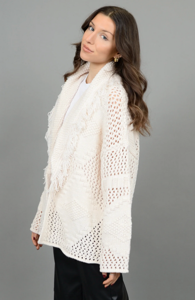 Ilsa Long Sleeve Shawl Cardigan