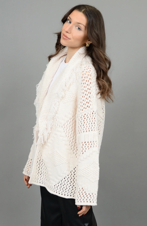 Ilsa Long Sleeve Shawl Cardigan