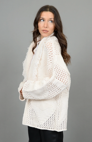 Ilsa Long Sleeve Shawl Cardigan