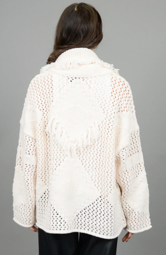 Ilsa Long Sleeve Shawl Cardigan