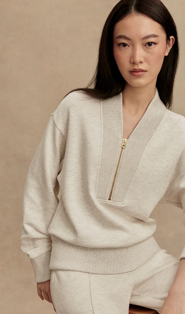 Sally Half Zip Sweat