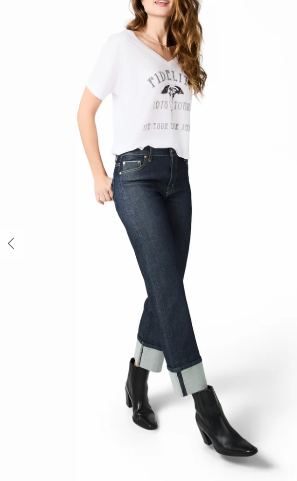 Cali Cuff Oxford Jean