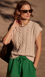 Pixie Relaxed Cable Tank