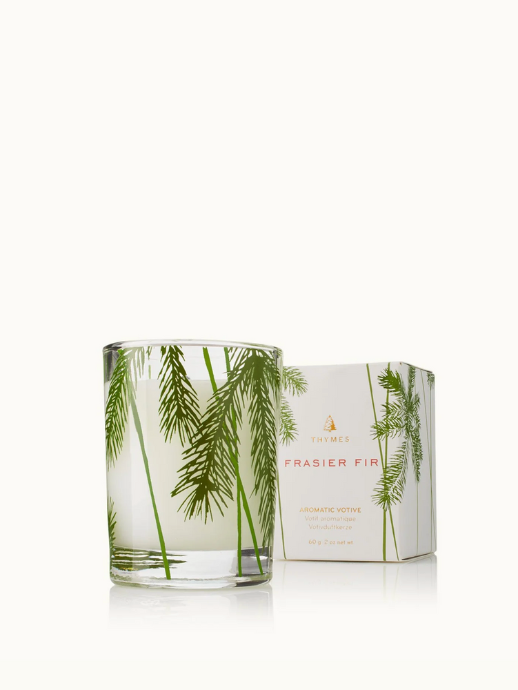 Frasier Fir Votive Pine Needle Candle