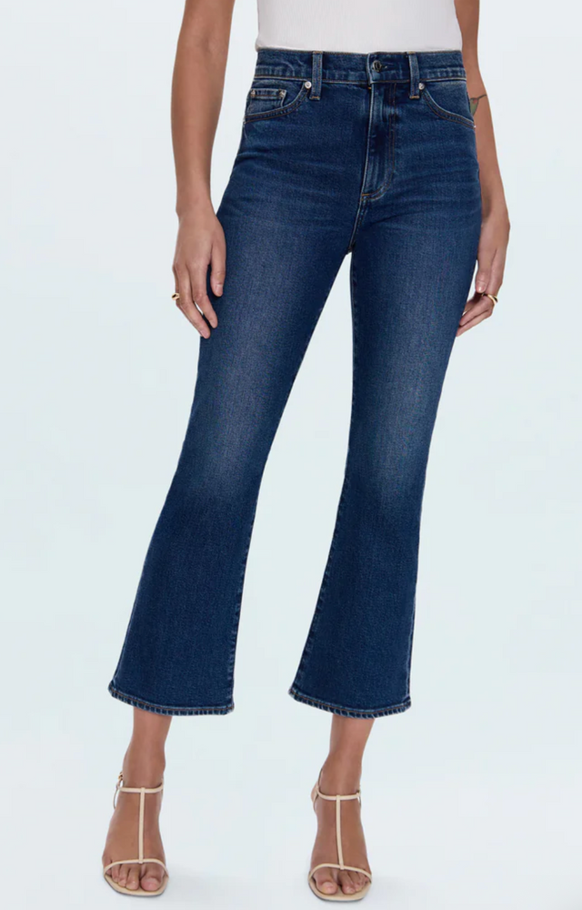 Lennon High Rise Crop Boot Jeans