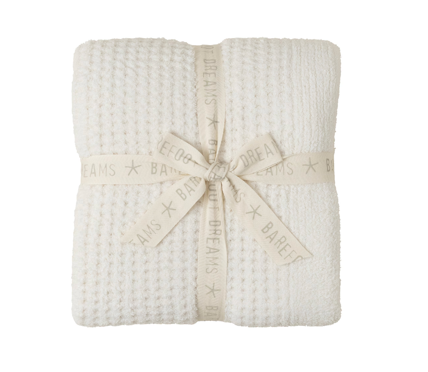 CozyChic Waffle Throw Cream