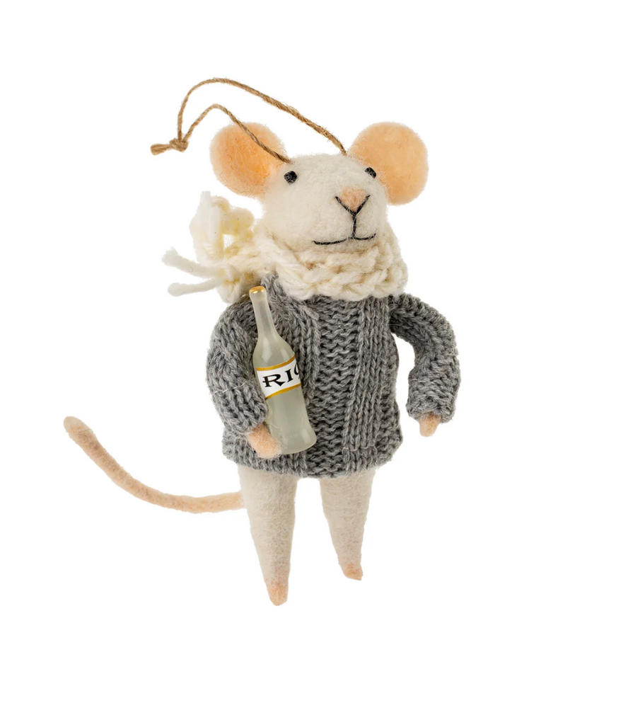 Lush Loretta Mouse Ornament
