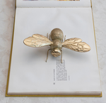 Gold Resin Bee Decor