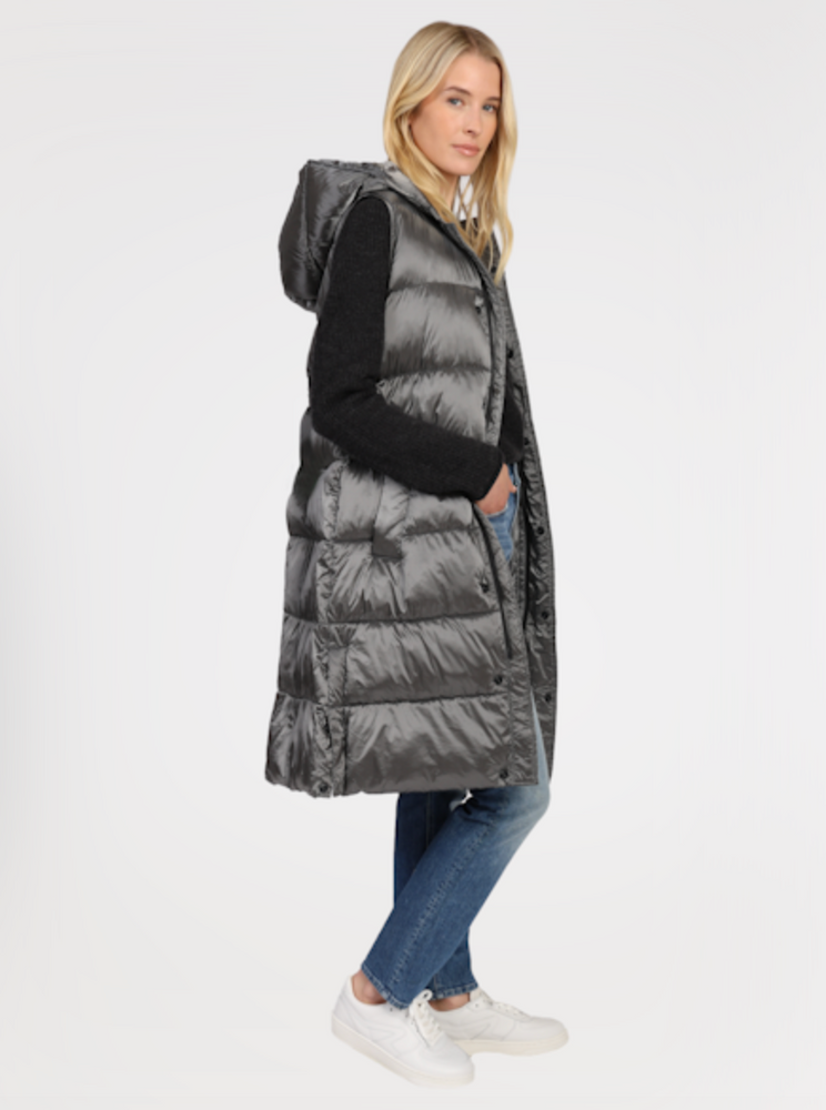 Longline Puffer Vest