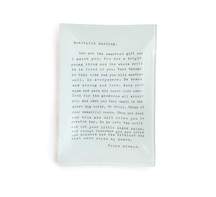 Letter to Sophie Decorative Plate