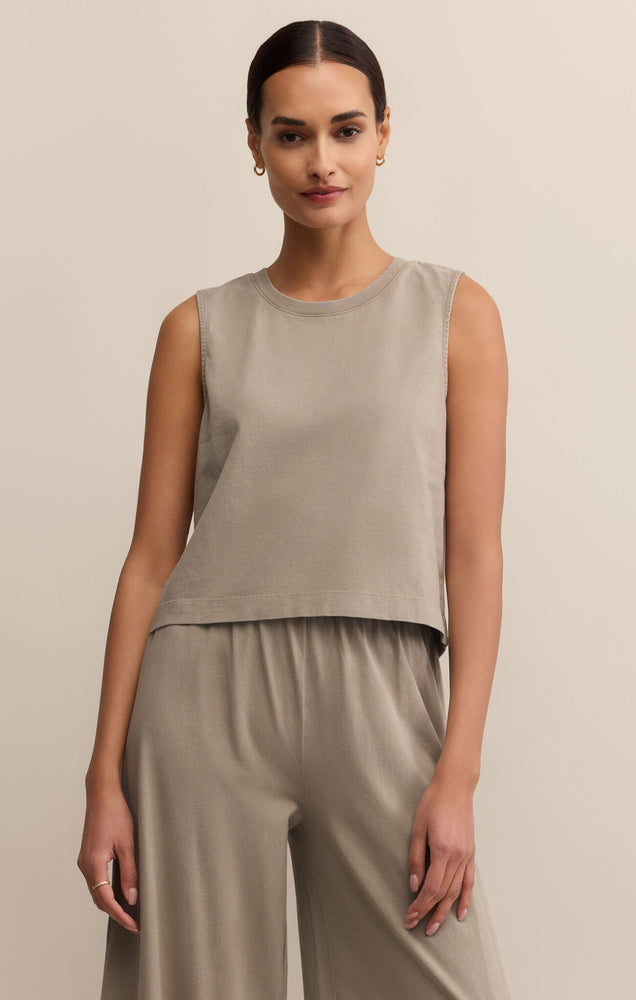 Sloane Jersey Muscle Tank