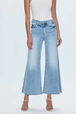 Izzy Mid Rise Wide Leg Jeans