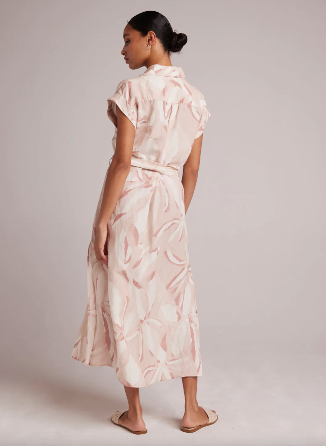 Cap Sleeve Midi Shirt Dress – The Barefoot Cottage