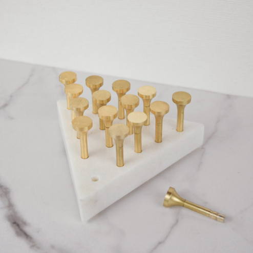 Marble Peg Game