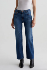 Brinley Mid Rise Straight Jeans