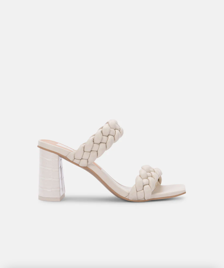 Paily Braided Block Heels