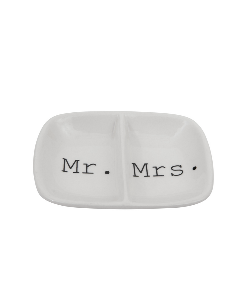Mr & Mrs Trinket Dish