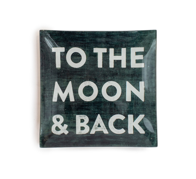 To the Moon & Back Decorative Plate