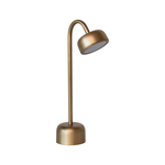 Antique Brass Finish LED Table Lamp