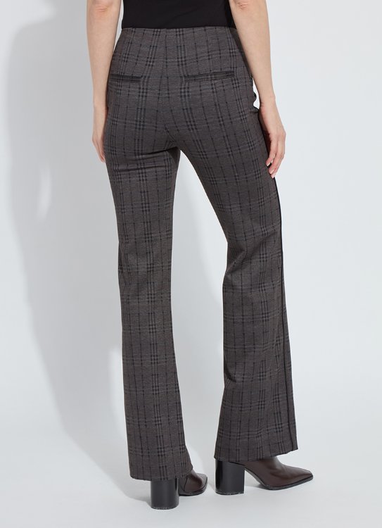 Patterned Hi Waist Ponte Trouser