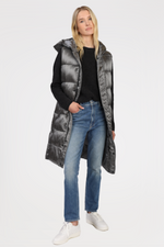 Longline Puffer Vest