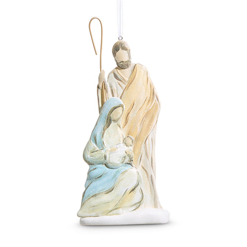 Molded Nativity Ornament