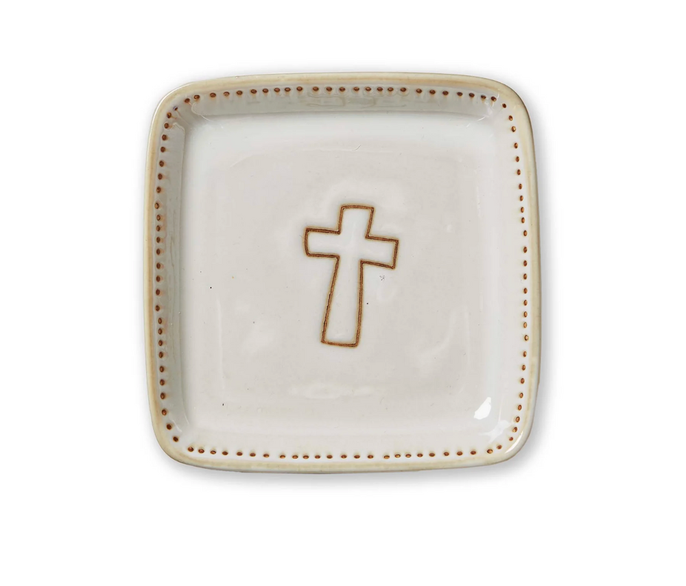 Cross Trinket Dish
