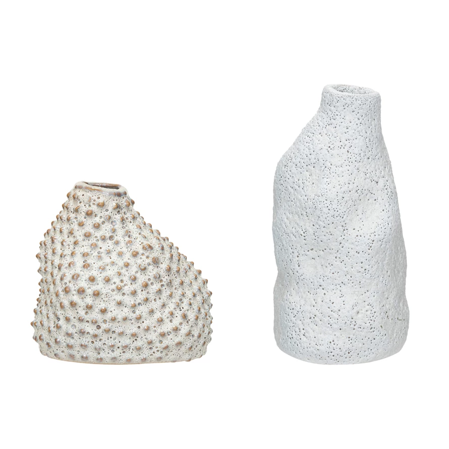 Course Stoneware Organic Shaped Vase