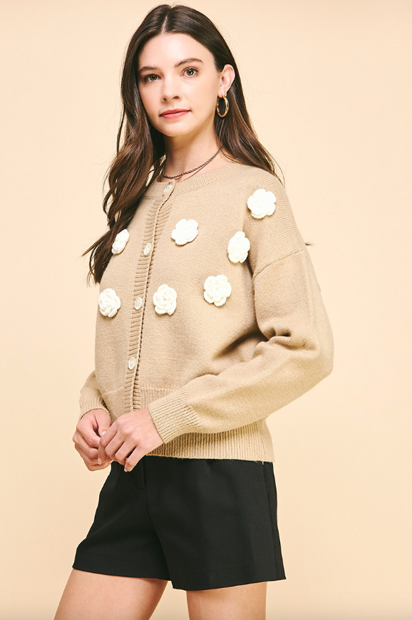 Flora Embroidered Cardigan