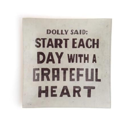 Dolly Said Decorative Plate