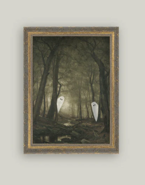 Peeking Ghosts Art