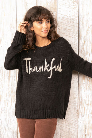 Thankful Chunky Knit Sweater