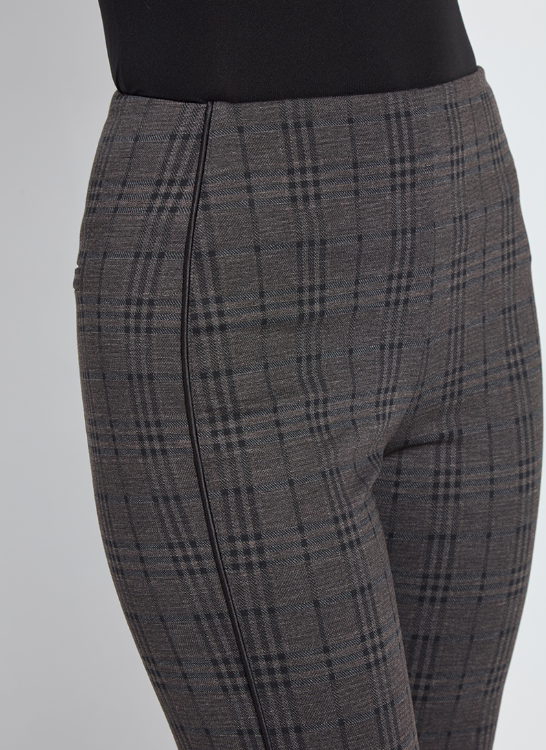 Patterned Hi Waist Ponte Trouser