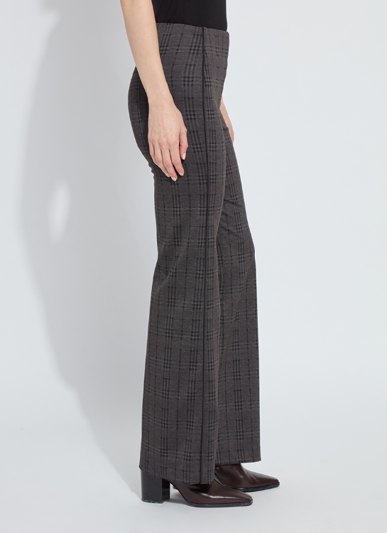 Patterned Hi Waist Ponte Trouser