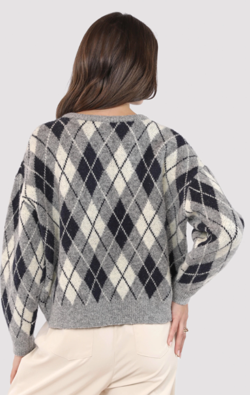Bec Argyle Sweater