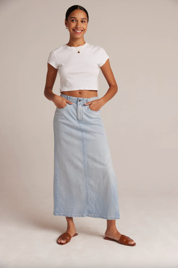 Bella Dahl Side Slit Skirt