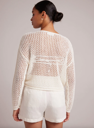 Relaxed Open Knit Sweater
