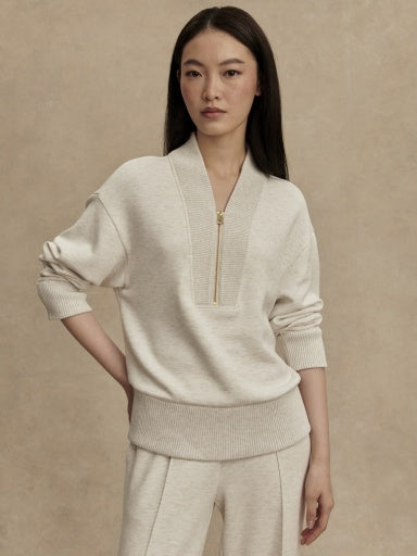 Sally Half Zip Sweat