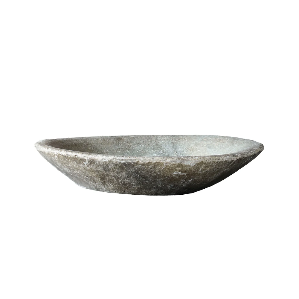 Vintage Marble Bowl - Large