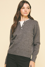 Two Layer Combo Sweater