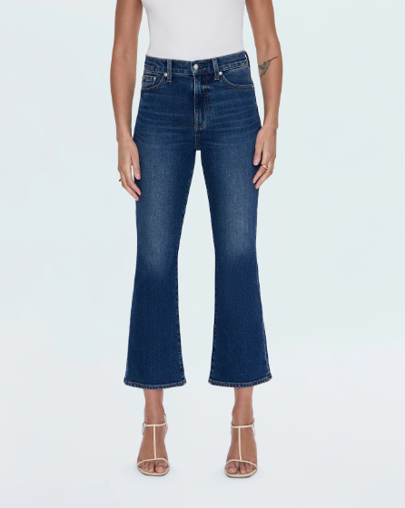 Lennon High Rise Crop Boot Jeans
