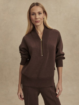 Sally Half Zip Sweat