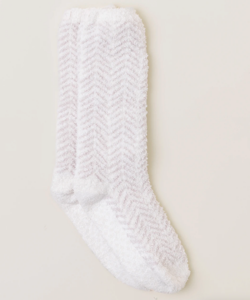 Herringbone Cozy Socks