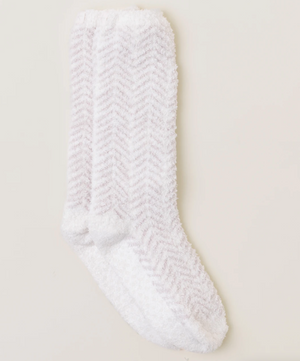 Herringbone Cozy Socks