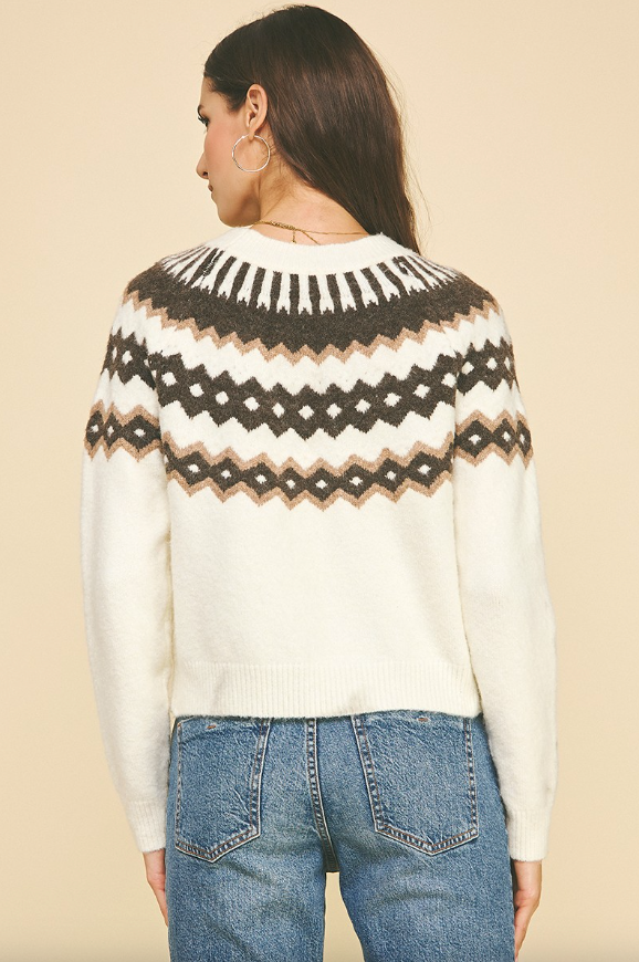 Vintage Geometric Sweater