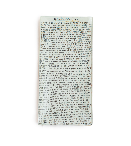 Honey Do List Decorative Plate